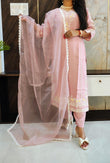 Pink Roman Silk Suit