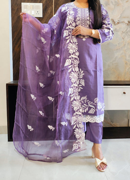 Purple Vectican suit