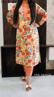 Floral Printed Kurti Pant Set