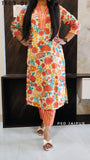 Floral Printed Kurti Pant Set