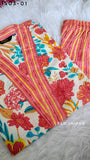 Floral Printed Kurti Pant Set