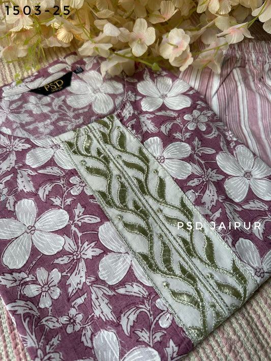 Cotton Kurti Pant set