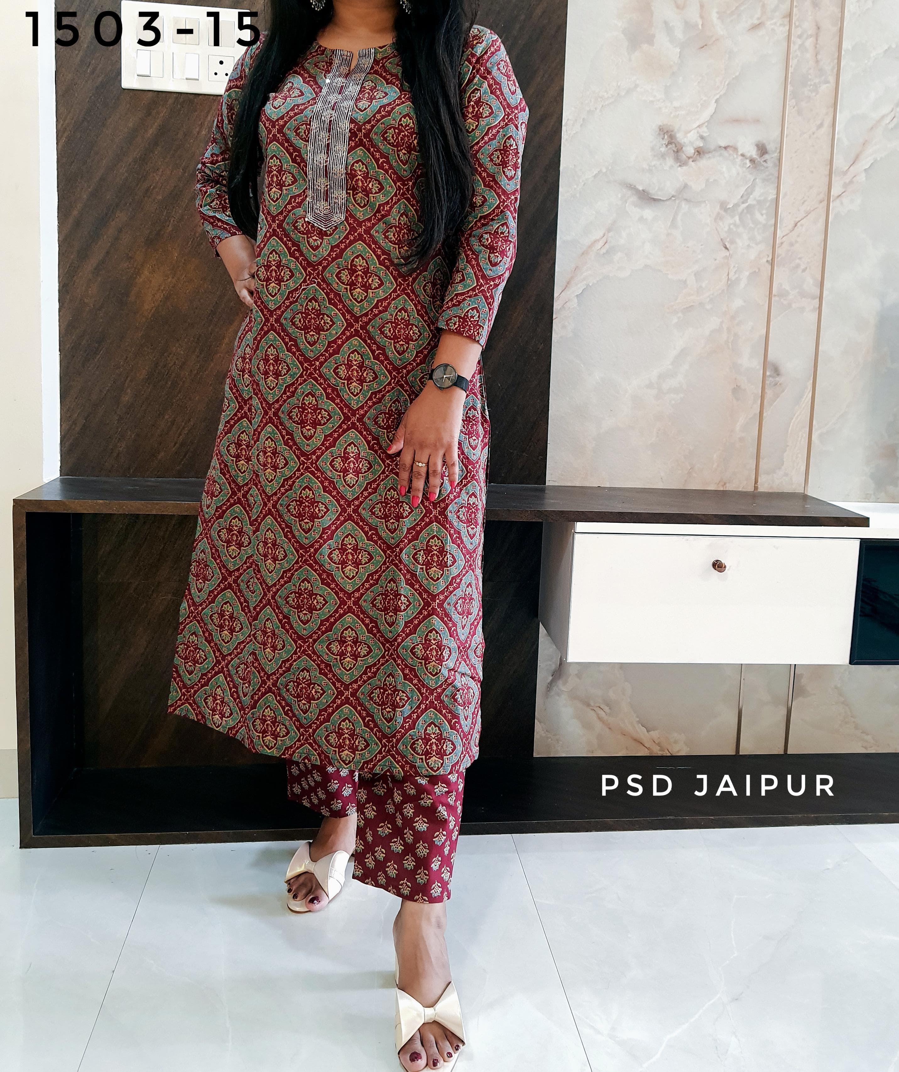 Pure Cotton Kurti Pant Set