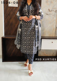 Black Pure Cotton Suit