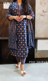 Blue Pure Cotton Suit