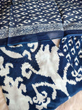 Blue Pure Cotton Suit