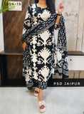 Black  Pure Cotton Suit