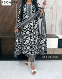 Black Pure Cotton Suit
