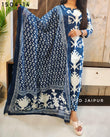 Blue Pure Cotton Suit