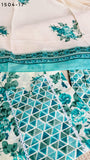 Sky Blue Pure Cotton Suit