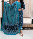 Blue Pure Cotton Suit