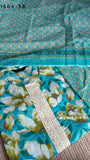 Sky Blue Pure Cotton Suit