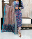 Blue Pure Cotton Suit