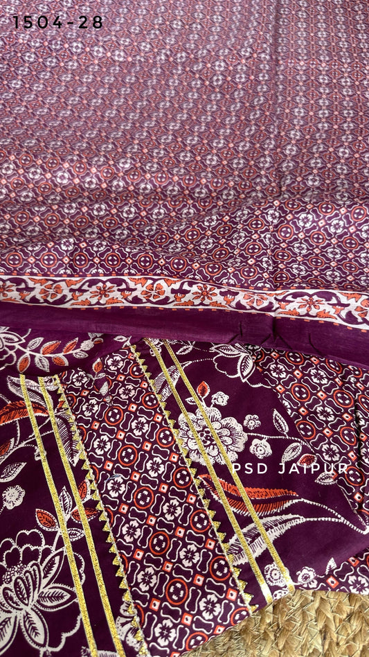 Cola Pure Cotton Suit