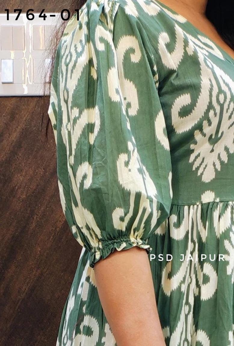 Green Cotton Tunic