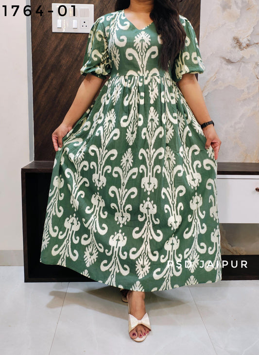 Green Cotton Tunic