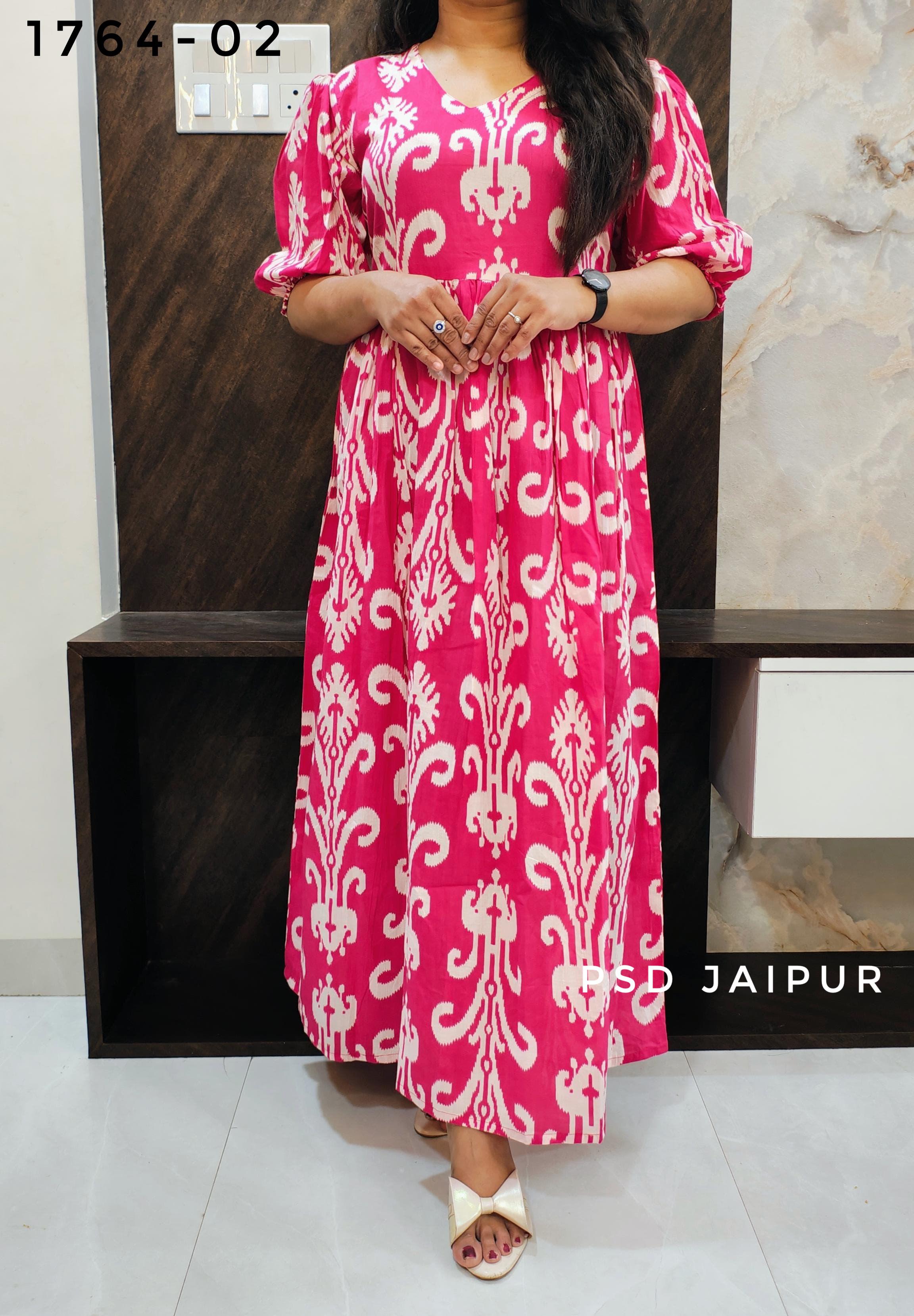 Hot Pink Cotton Tunic