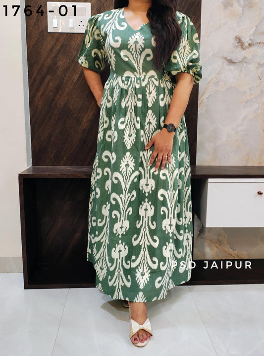 Green Cotton Tunic