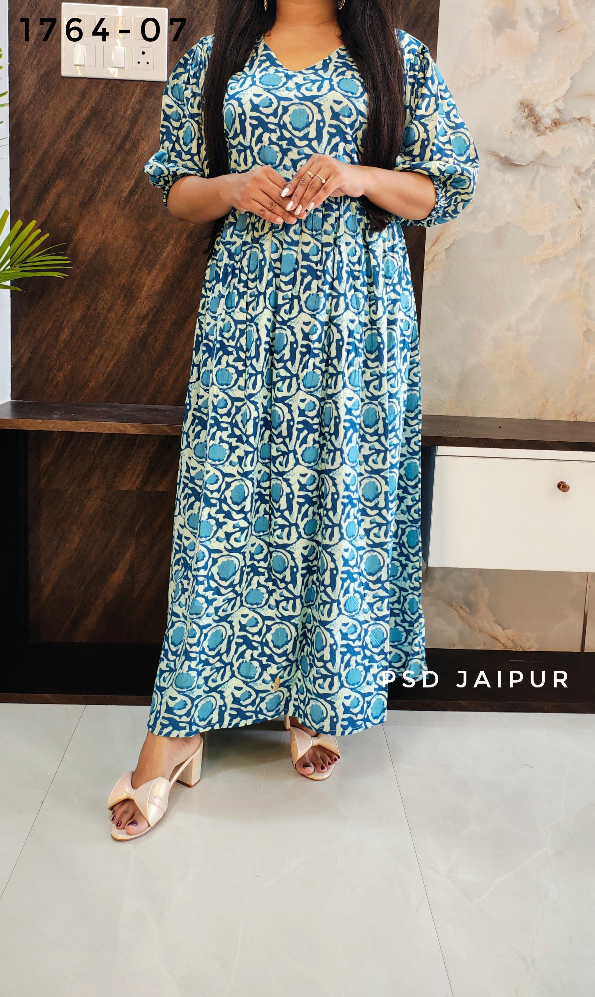 Light Blue Cotton Tunic
