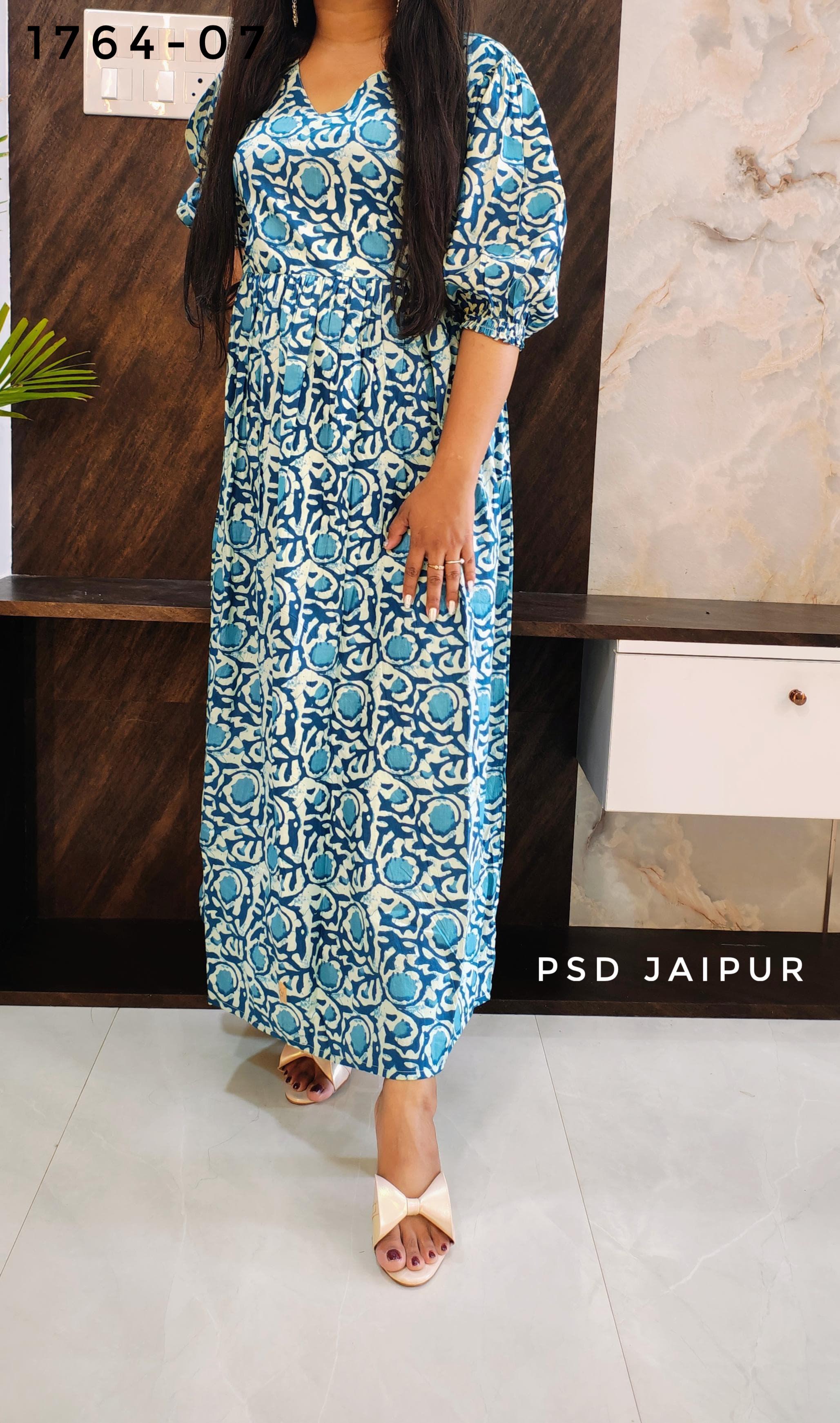 Light Blue Cotton Tunic