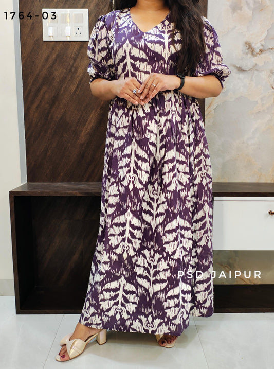Purple Cotton Tunic