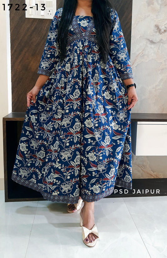 Blue Cotton Tunic