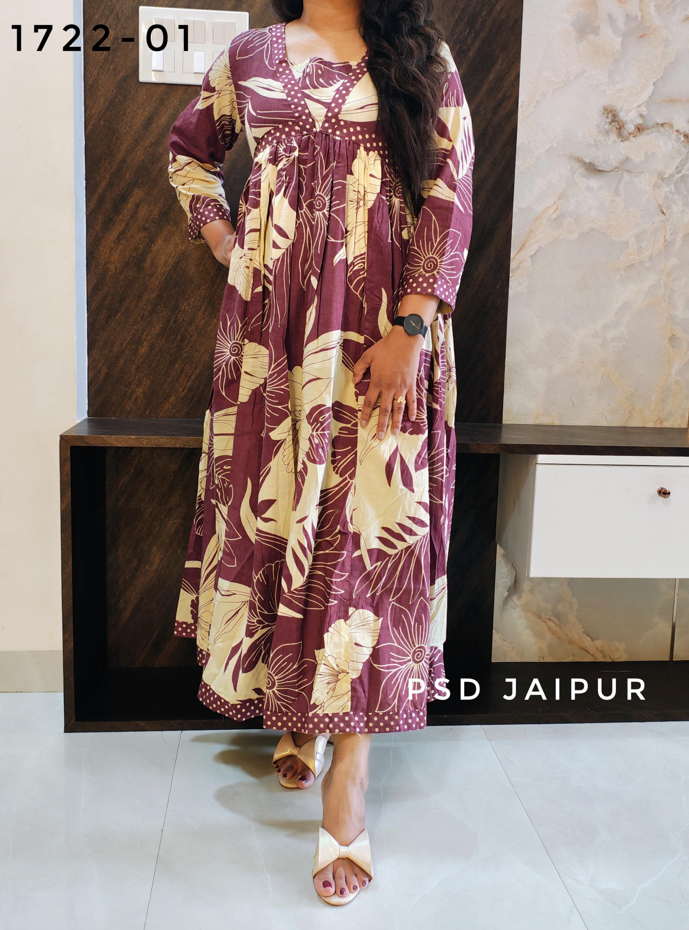 Dark Purple Cotton Tunic