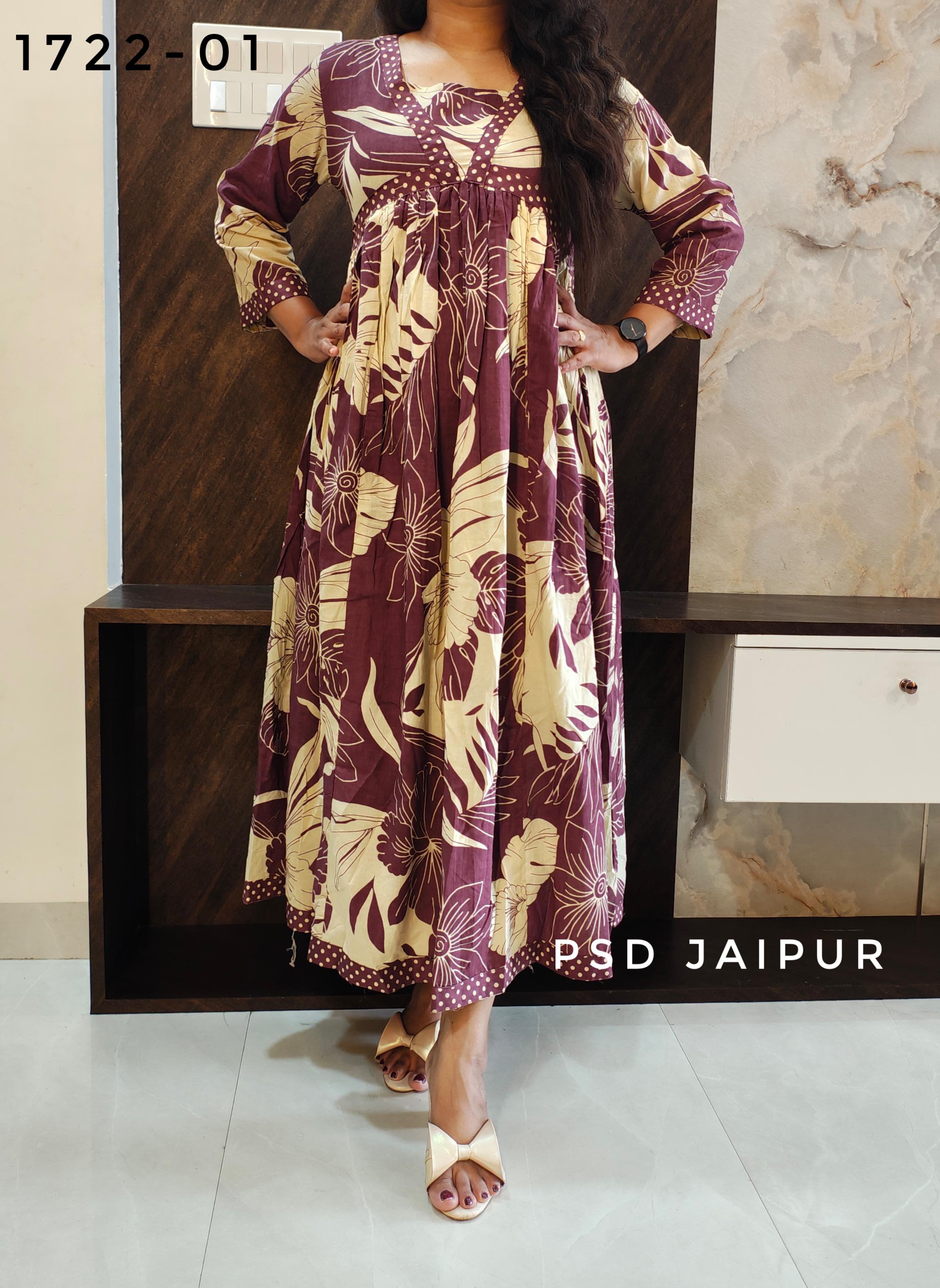 Dark Purple Cotton Tunic