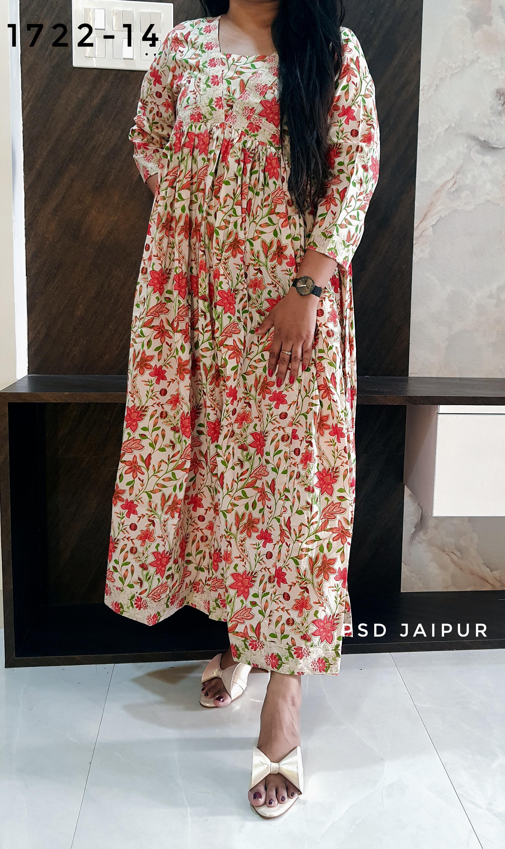 Floral Cotton Tunic