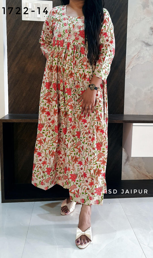 Floral Cotton Tunic
