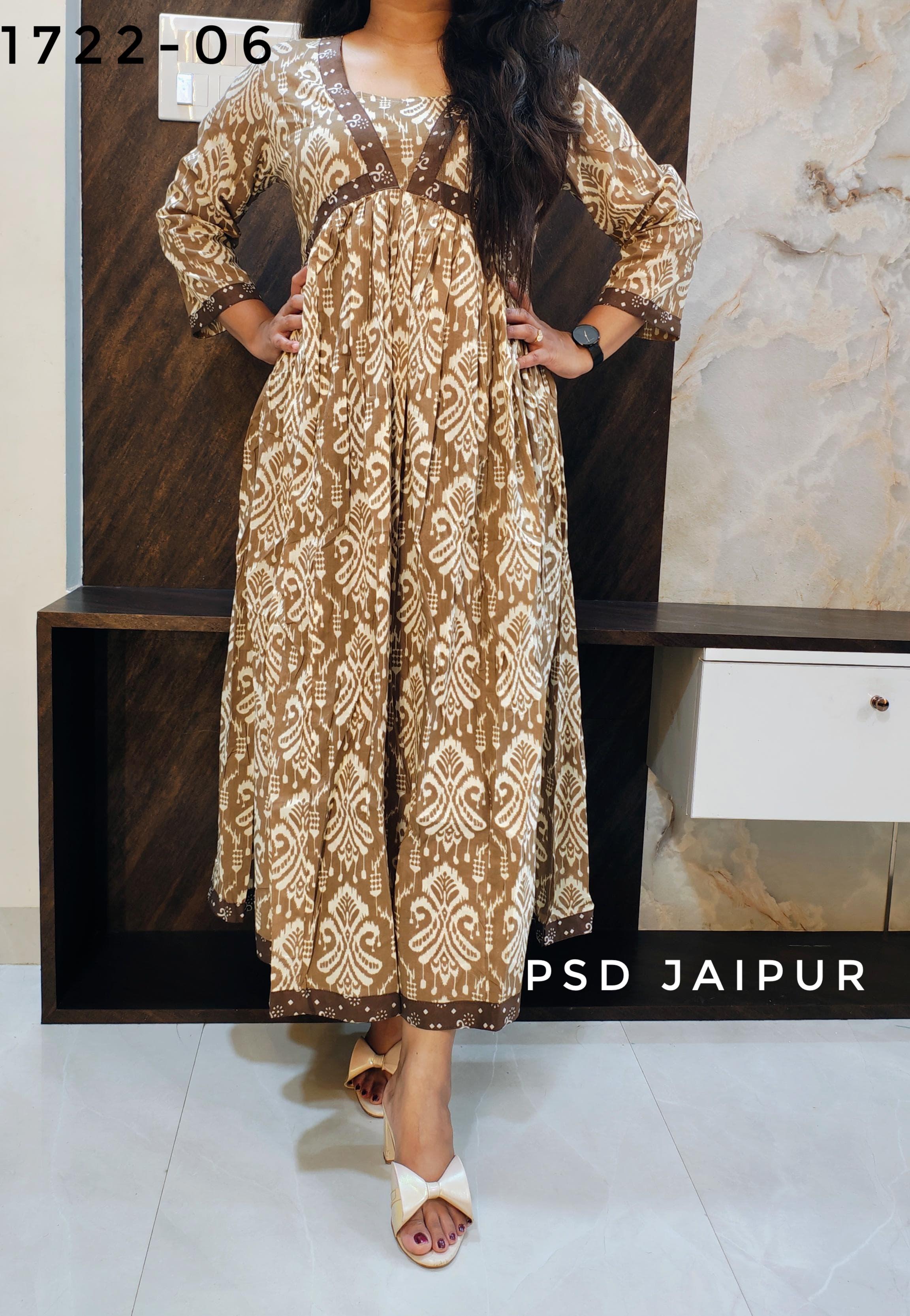 Brown Cotton Tunic