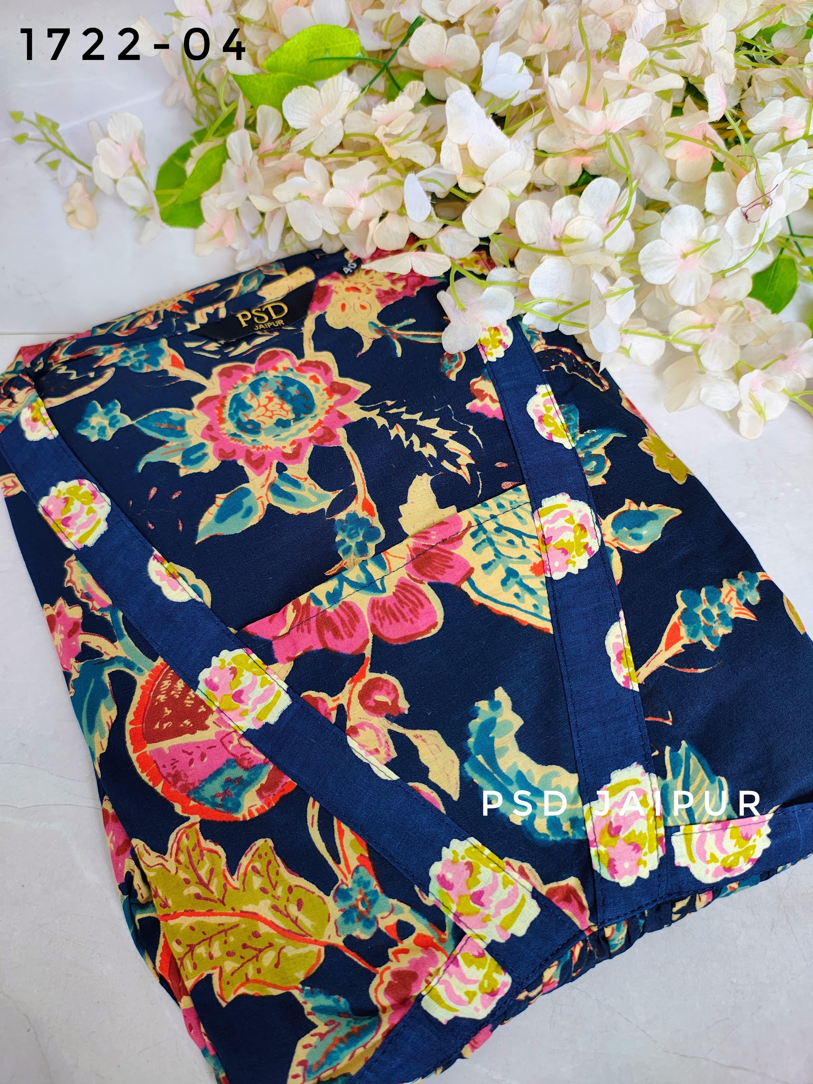 Dark Blue Cotton Tunic