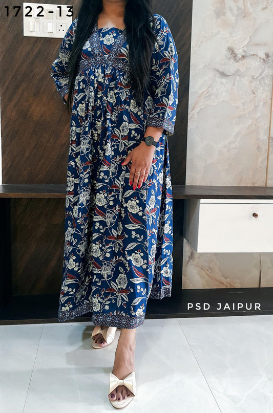 Blue Cotton Tunic