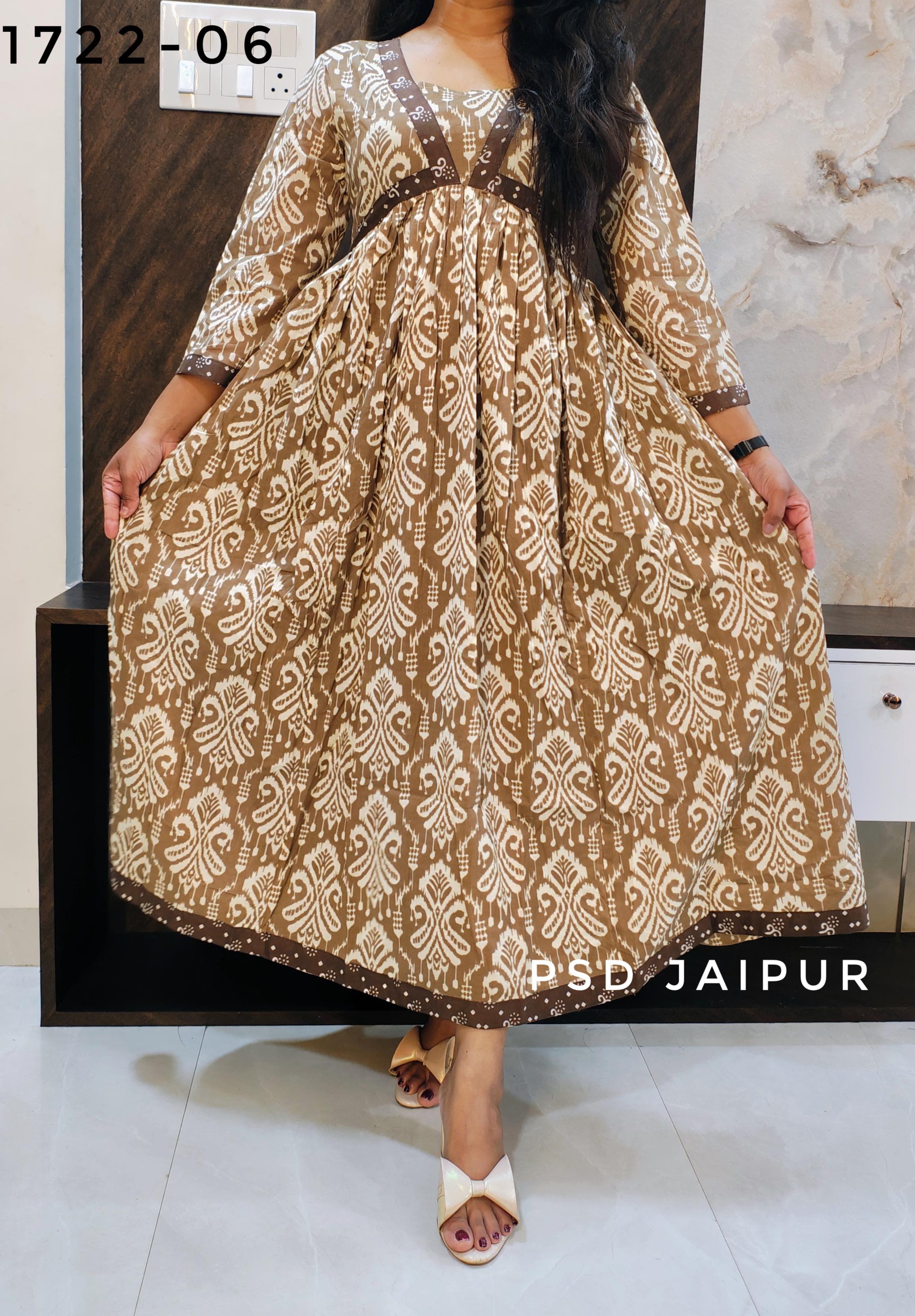 Brown Cotton Tunic