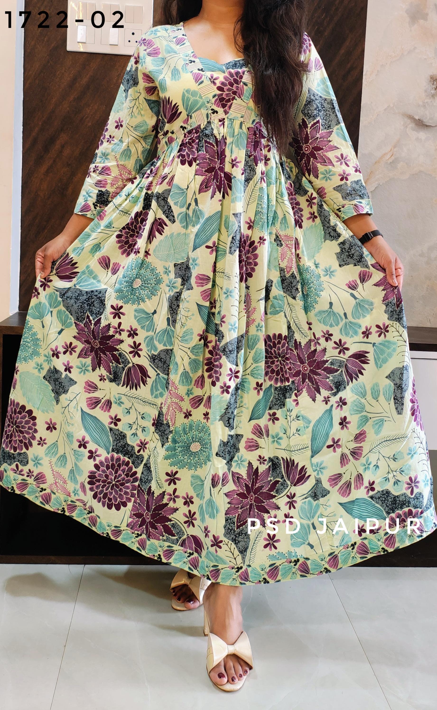 Aqua Cotton Tunic