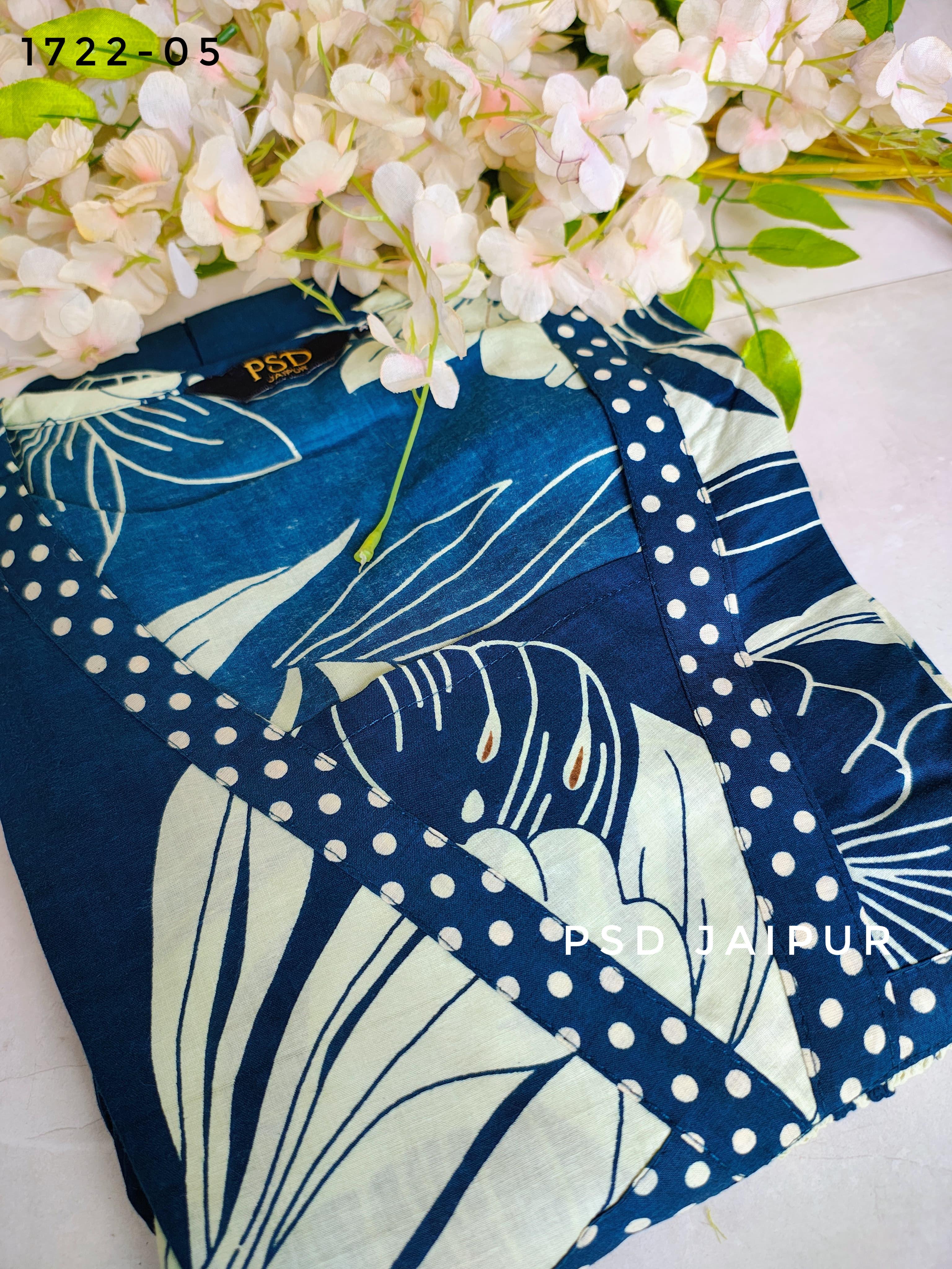 Blue Cotton Tunic