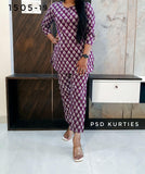 Pink Floral Cotton Co-ord set