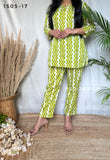 Green Cotton Co-ord set