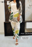 Cotton Flex Co-Ord Set-Green