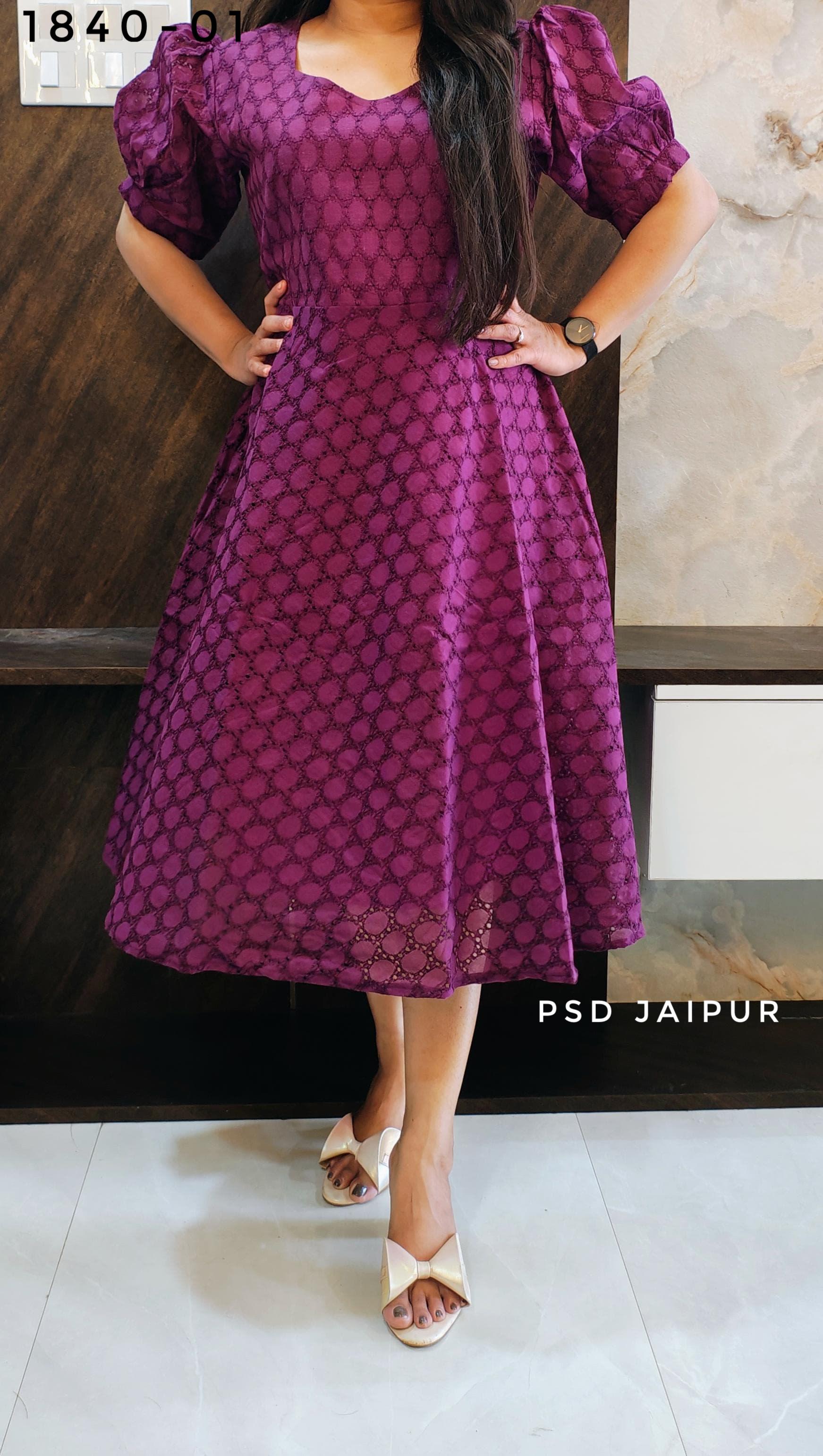 Purple Hakoba Tunic