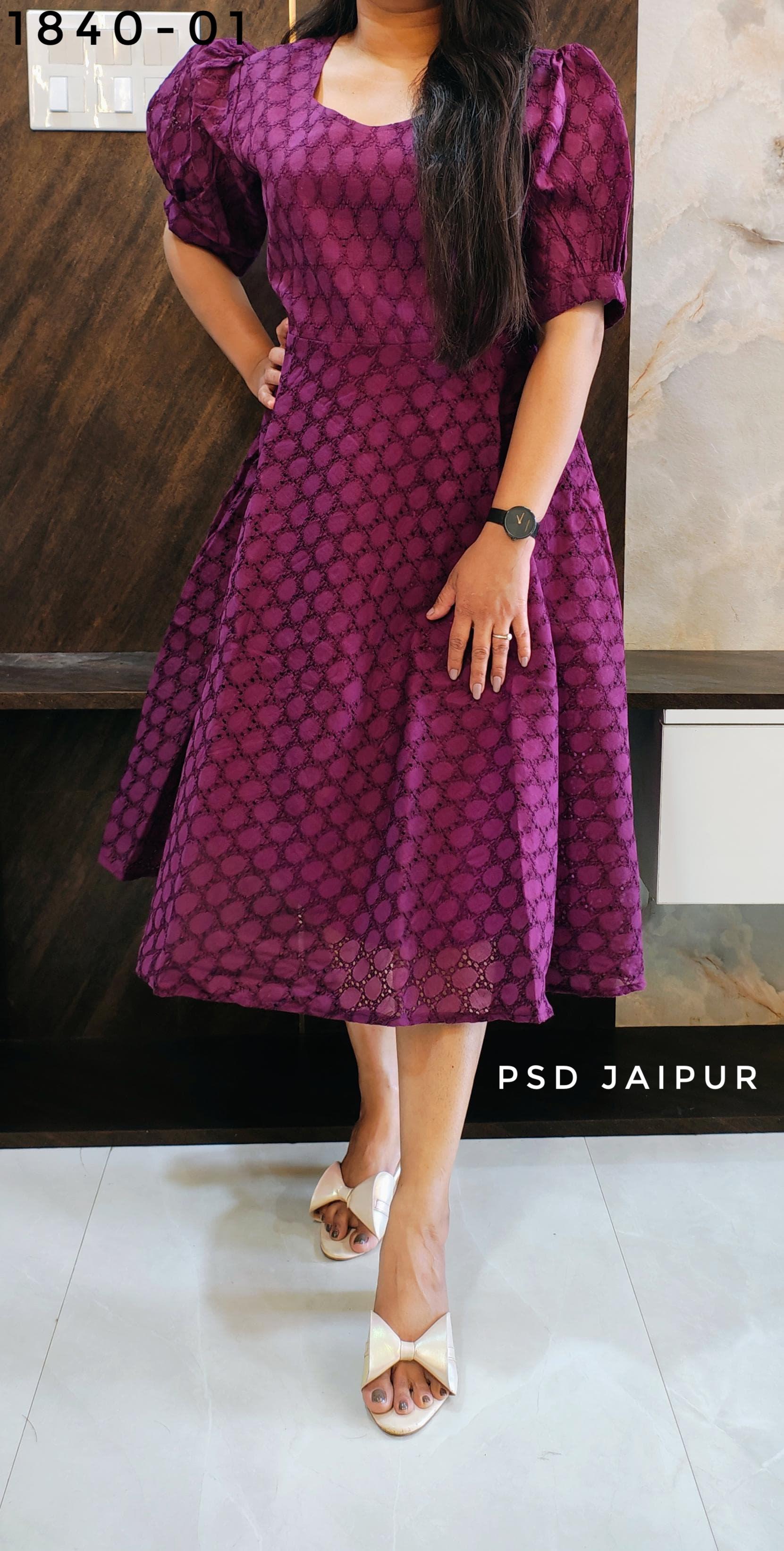 Purple Hakoba Tunic