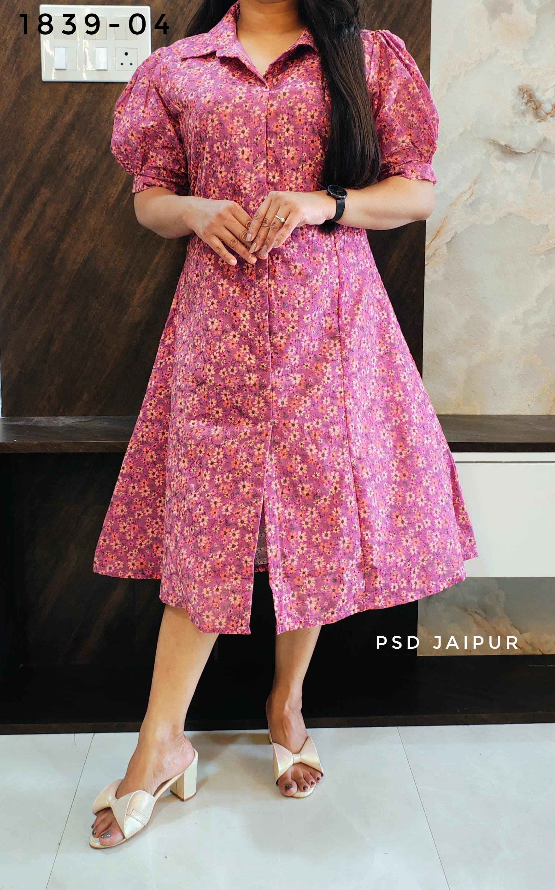 Pink Hakoba Tunic