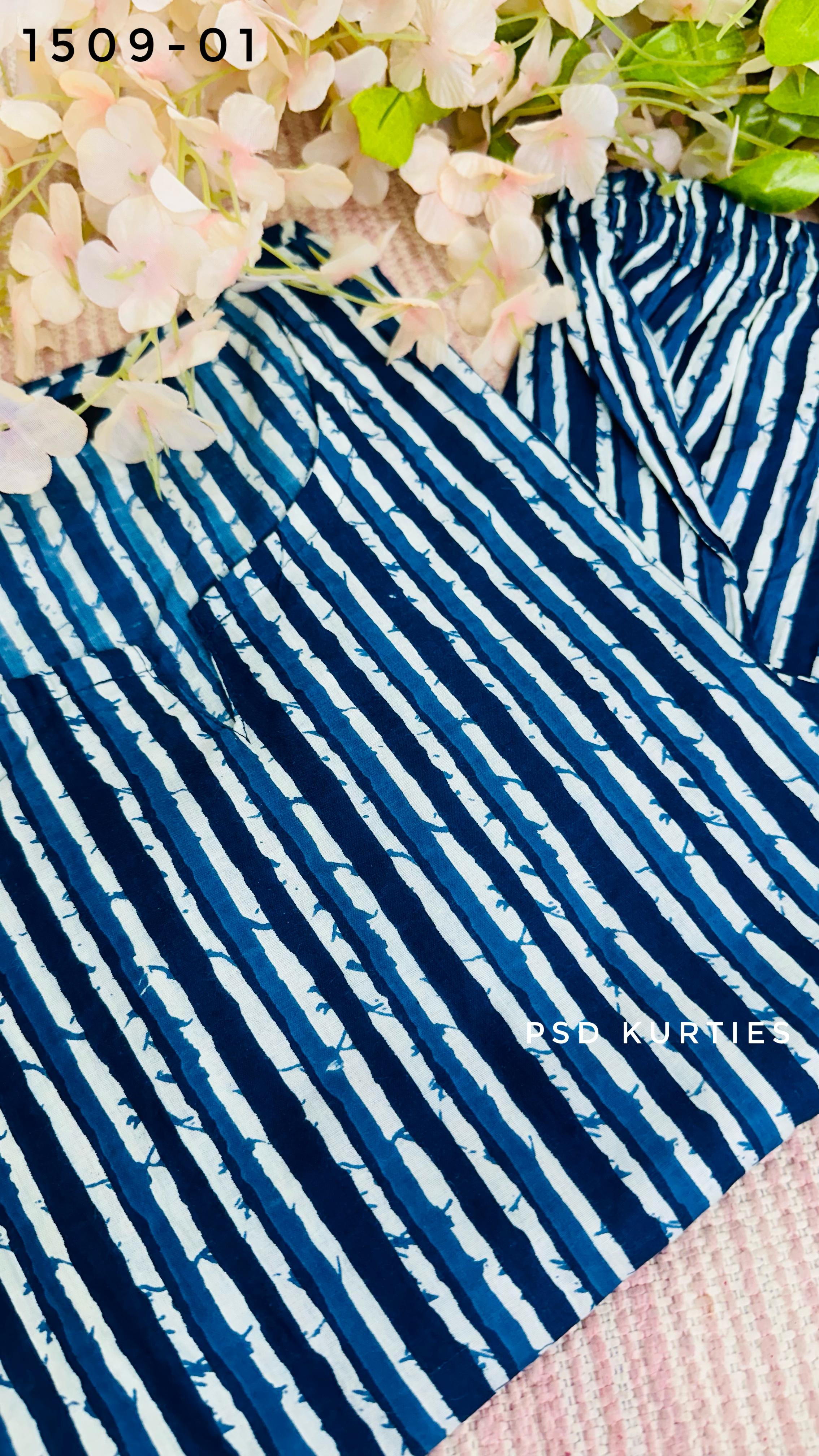 Blue Short Co-ord Set
