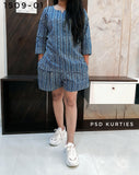 Blue Short Co-ord Set