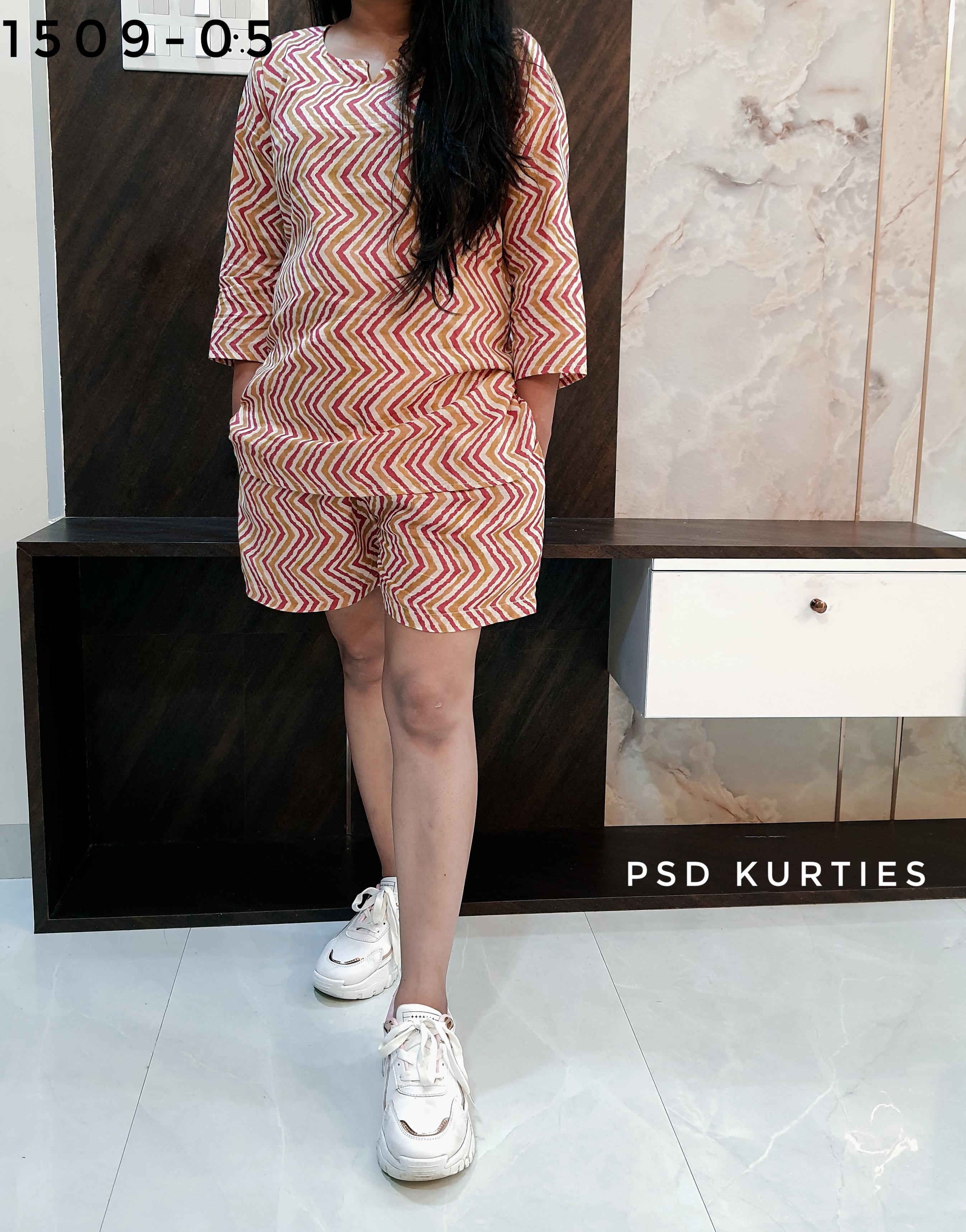 Pink Short Co-ord Set