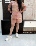Pink Short Co-ord Set