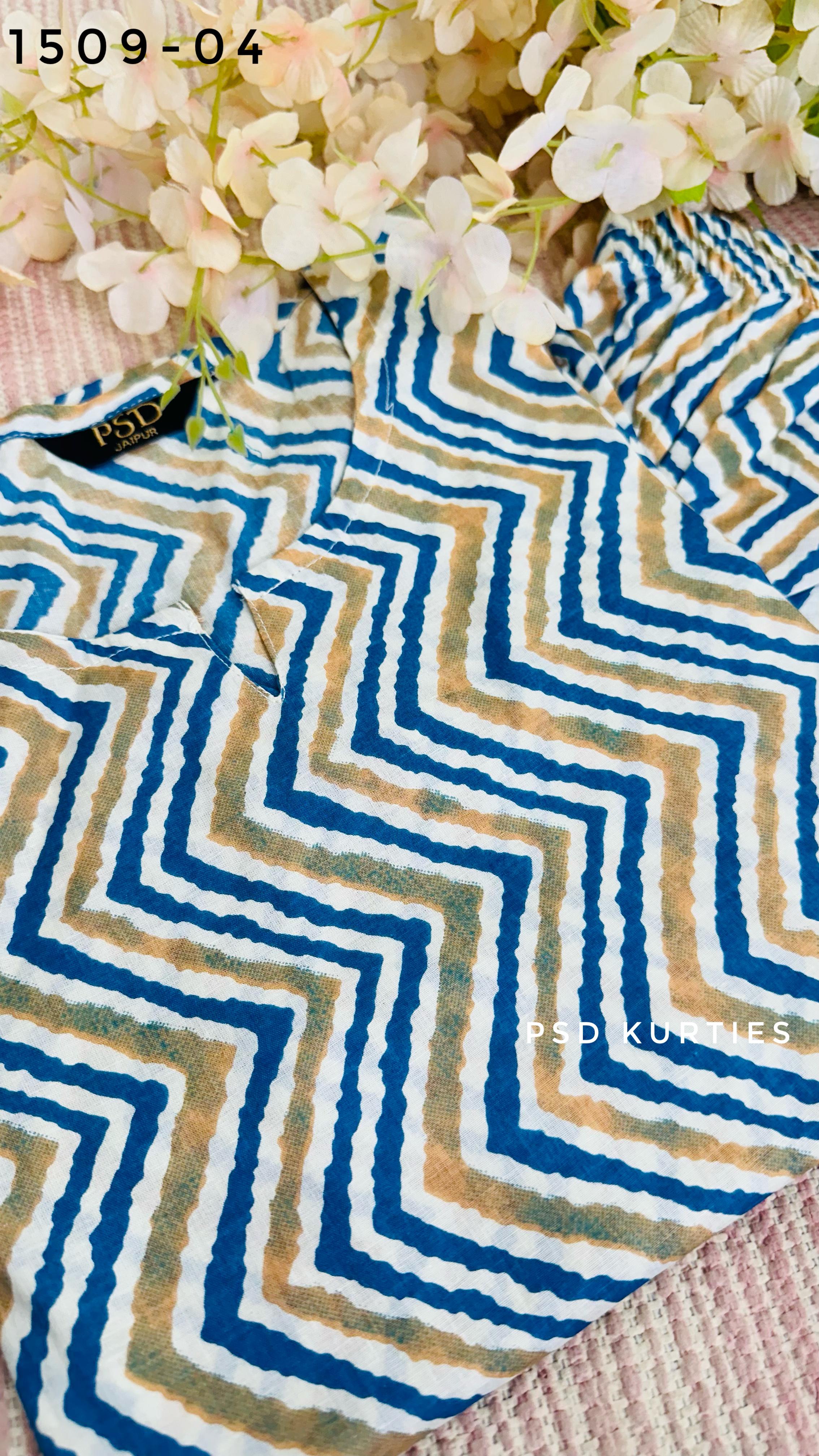 Blue Short Co-ord Set