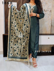 Teal Roman Shimmer Suit