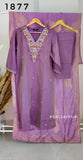 Purple Roman Shimmer Suit