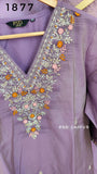 Purple Roman Shimmer Suit